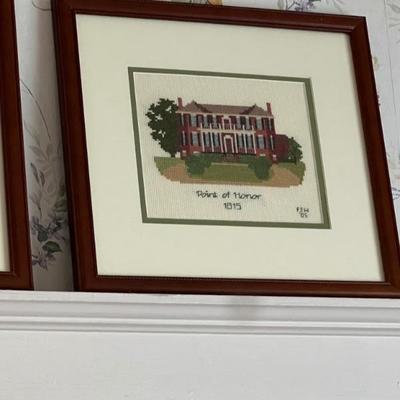 Lynchburg framed needlework