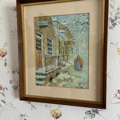 Vernon Wooten watercolor