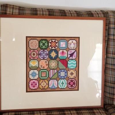 Needlework picture