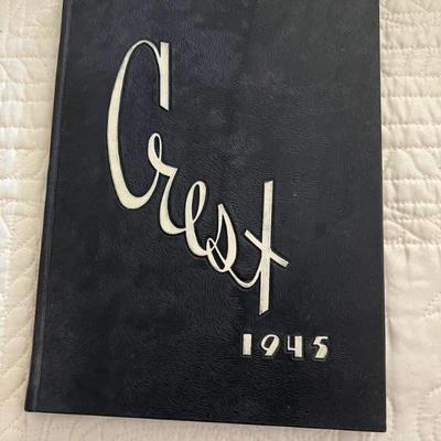 E.C. Glass “The Crest” yearbook  1945