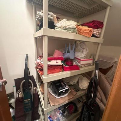 Storage shelves