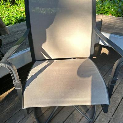 Patio chairs