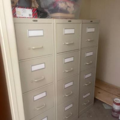 File cabinets 