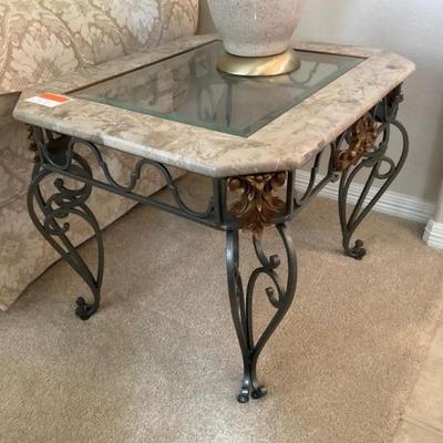 Marble End Table