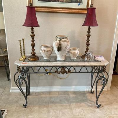Marble Console Table