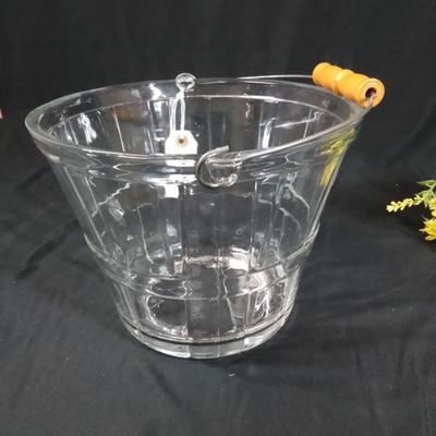 VINTAGE ANCHOR HOCKING ICE BUCKET