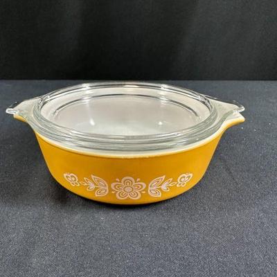 PYREX 471 BUTTERFLY DISH