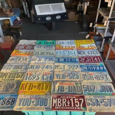 #6570 • 22 License Plates
