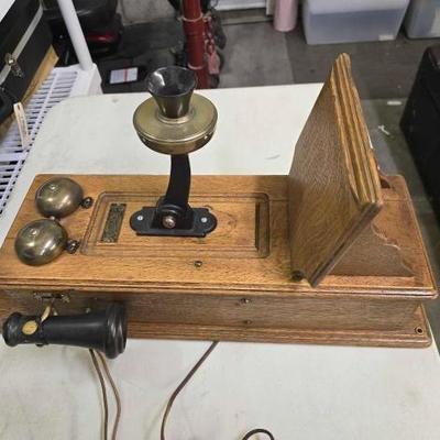 #1972 • Monarch Antique Hand-Crank Telephone
