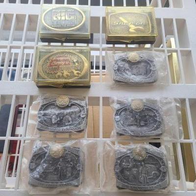 #10038 • (8) Snap-on Belt Buckles
