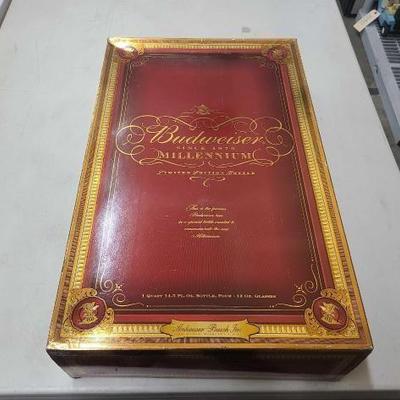 #1132 • Budweiser Millennium Limited Edition Bottle Set

