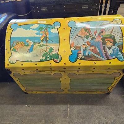 #1646 • Tin Pirate Toy Chest
