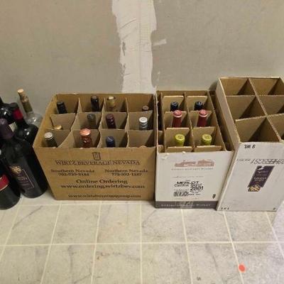 #50322 • 27 Decorative Bottles of Wine
