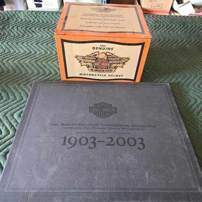 #12134 • Harley Davidson Cornestone Collection and Helmet

