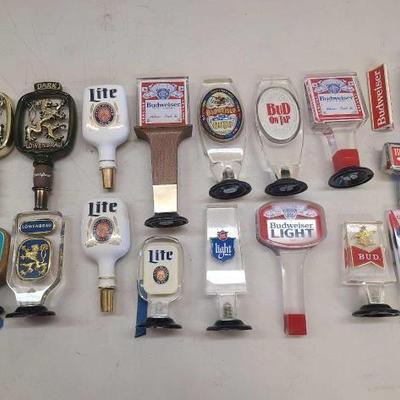 #1074 • (18) Beer Tap Handles
