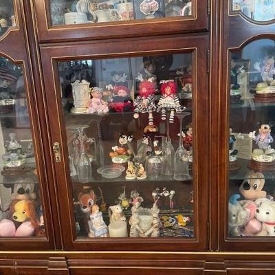 #60088 • 3 Shelves of Disney Characters and other Figures
