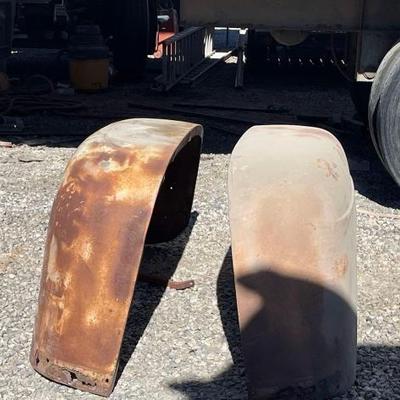 #2716 • Pair of Early Model Rear Fenders
