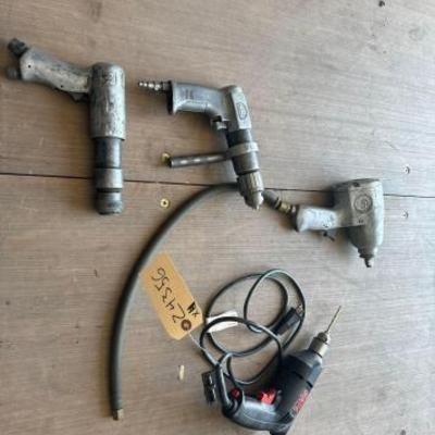 #24356 • Air Impact Wrench, Mac Tools air 1/2 Drill, Air Hammer & more
