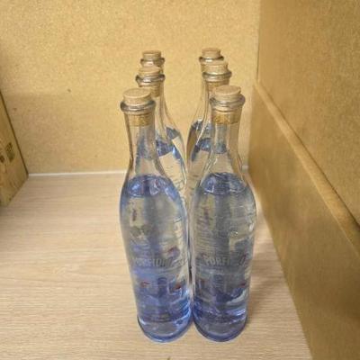 #50314 • 6 Decorative Bottles of Porfidio Tequila Bottles

