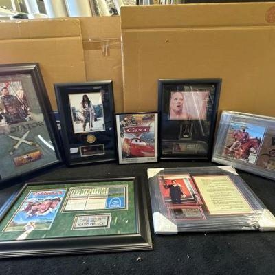 #10306 • (7) Movie Art Work / Memorabilia
