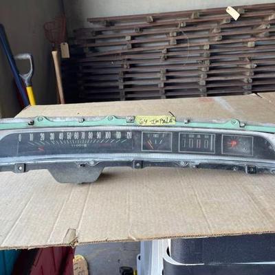 #6588 • 1964 Chevrolet Impala Cluster Gauge
