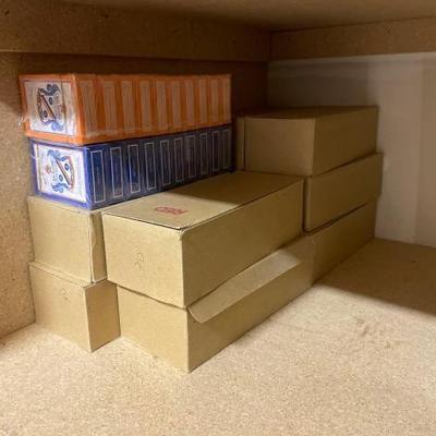 #50064 • 10 Boxes of Playing Cards and Two Sleeves of Playing Cards
