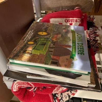 #60878 • Tractor Books and Farmall Blanket
