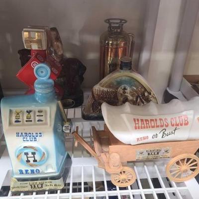 #1062 • (6) Vintage Decanters
