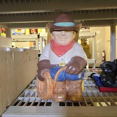 #50252 • Cowboy Cookie Jar
