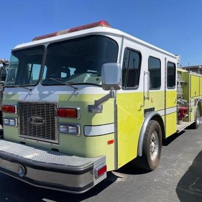 #135 • 1993/4 E-One Firetruck
