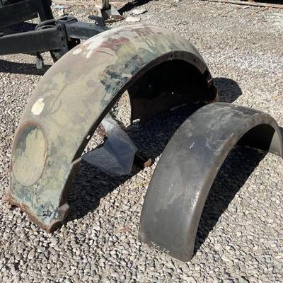 #2714 • Early Model Rear Fender and Trailer Fender
