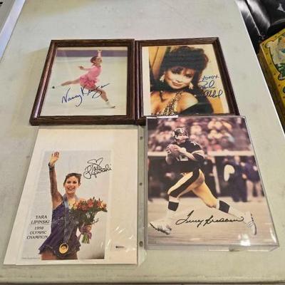 #1964 • 4 Autographed Photos.
