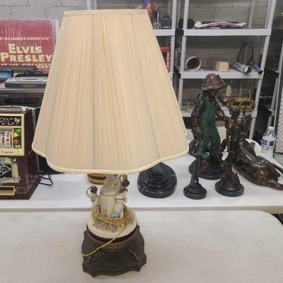#1030 • Porcelain Lamp
