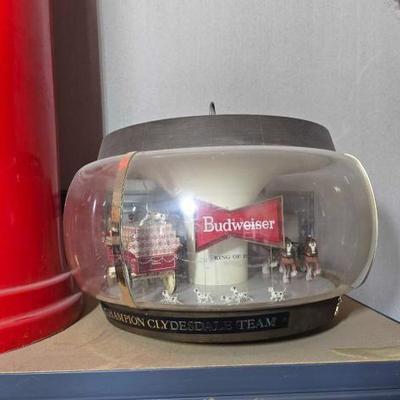 #13120 • Budweiser "Clydesdale Parade" Carousel Motion Light
