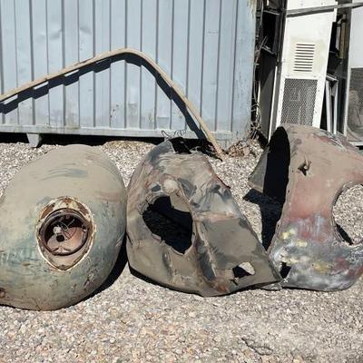 #2722 • 3 Ealry Model Ford Front Fenders with one Pair
