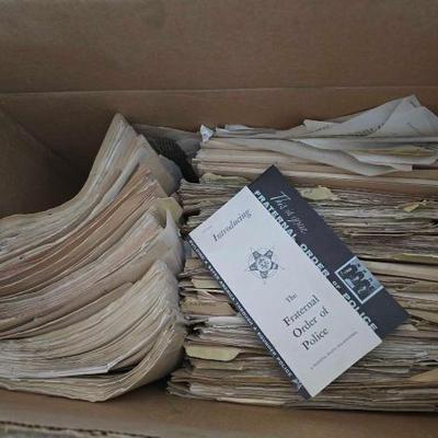 #12218 • Vintage Police Files
