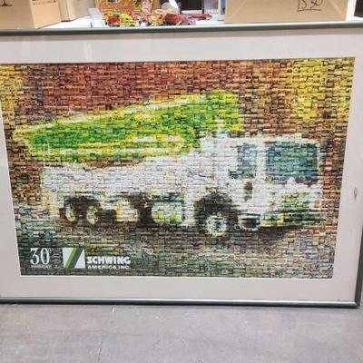 #1604 • Framed Schwing Ameica Inc 30th Anniversary Artwork
