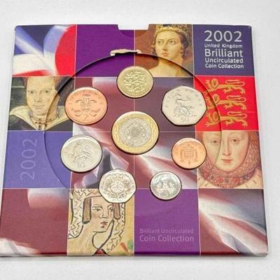 #3056 • 2002 United Kingdom Brilliant Uncirculated Coin Collection
