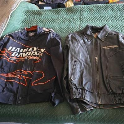 #12036 • (2) Harley Davidson Jackets
