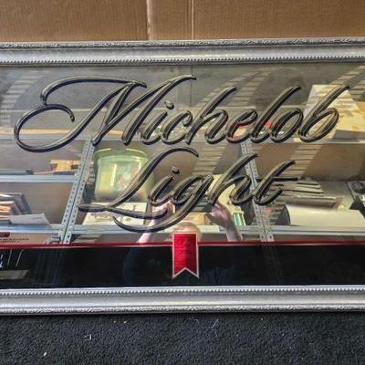 #10640 • Michelob Light Mirror Art
