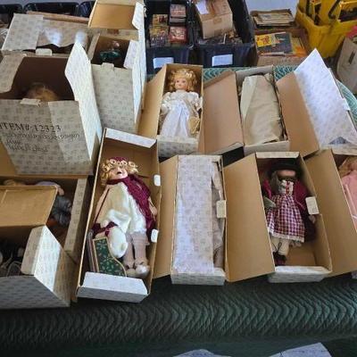 #12070 • Heritage Signature Collection Porcelain Dolls

