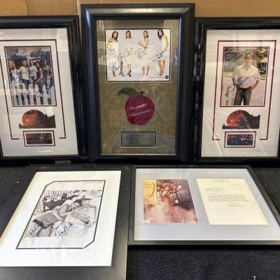 #10334 • Framed Signed ArtWork / Memorabilia
