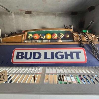 #13640 • Bud Light Pool Table Light
