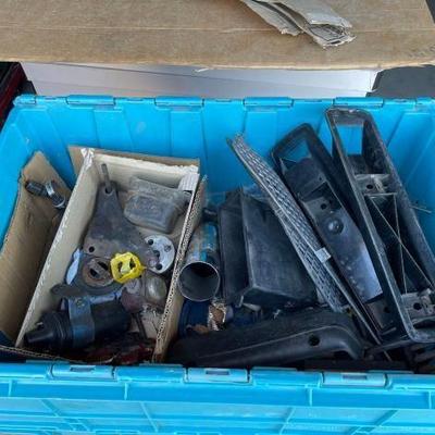 #6594 • Tote full of Car Parts
