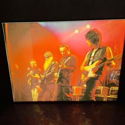 #20500 • ZZ Top Light up Photo
