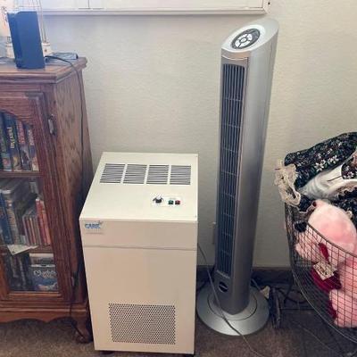 #60100 • Air Purifier System and Stand up Fan
