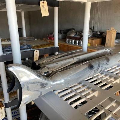 #6582 • Motorcycle Tail Pipes
