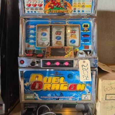 #22024 • Duel Dragon Quarter Slot Machine
