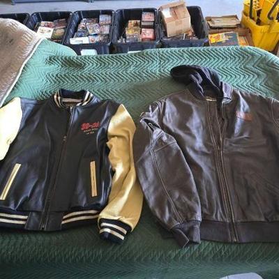 #12042 • (2) So-Cal Speed Shop Leather Jackets
