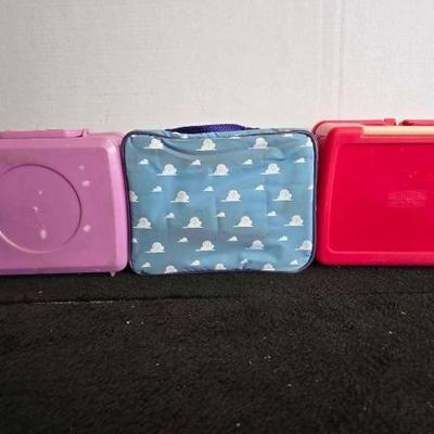 #10438 • (5) Vintage Plastic Lunch Boxes
